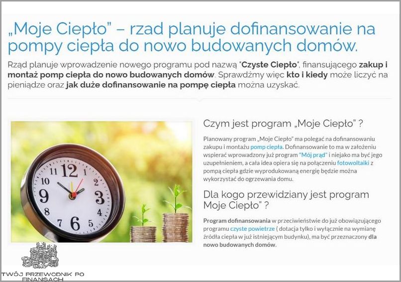 Dofinansowanie Na Pompę Ciepła - Oszczędności Gwarantowane!