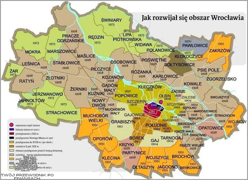 WARSZAWA MAPA DZIELNIC visual data 7