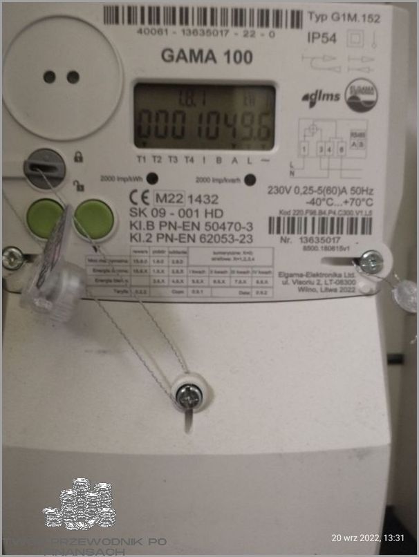 Jak Odczytać Licznik Gama 100?