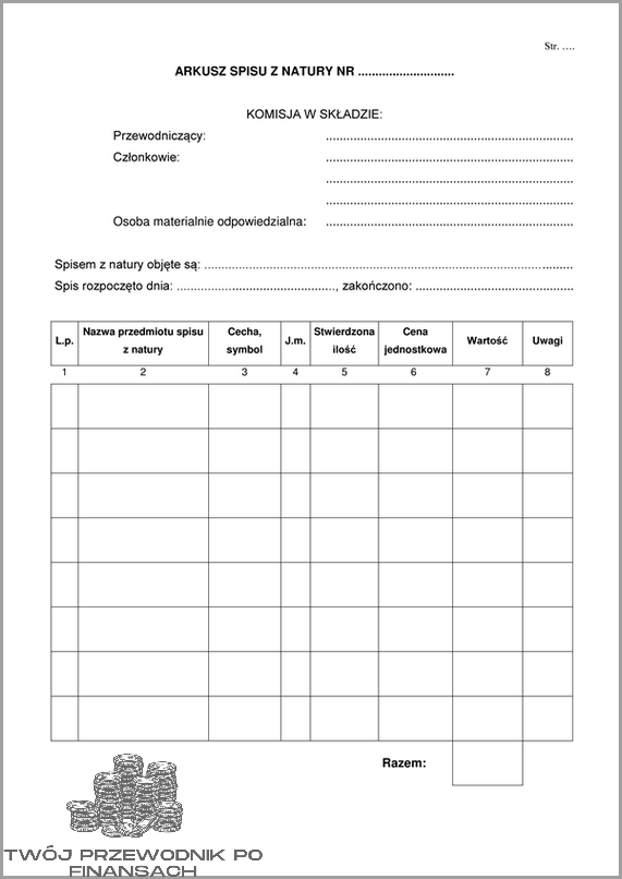 Spis Z Natury - Przeprowadź Inwentaryzację!