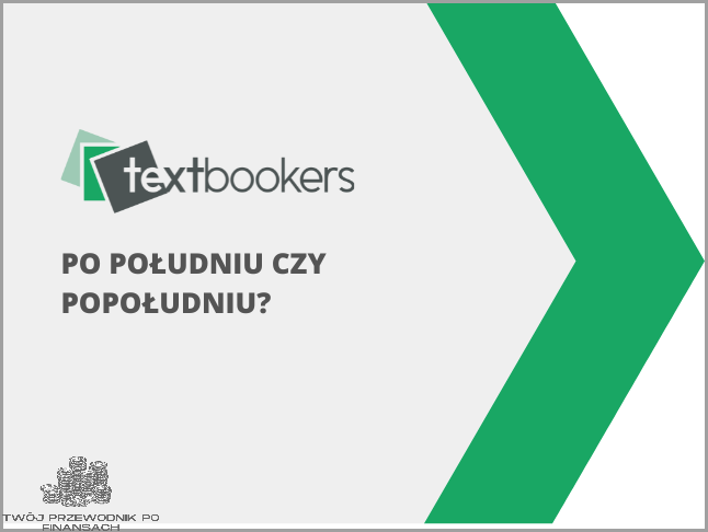 Co Popołudniu Czy Po Południu?