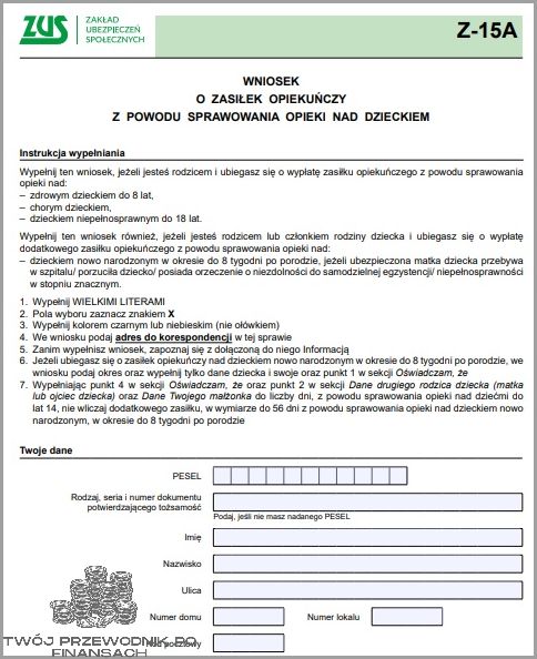 Jak szybko uzyskać Wniosek O Zasiłek Opiekuńczy?.