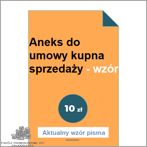 Uzyskaj Aneks Do Umowy: Wzór!
