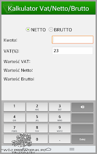 Kalkulator Vat Netto-Brutto - Nie Przegap!