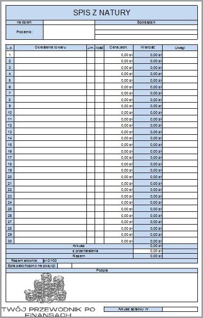 Koniec Roku Wymaga Spisu Z Natury!