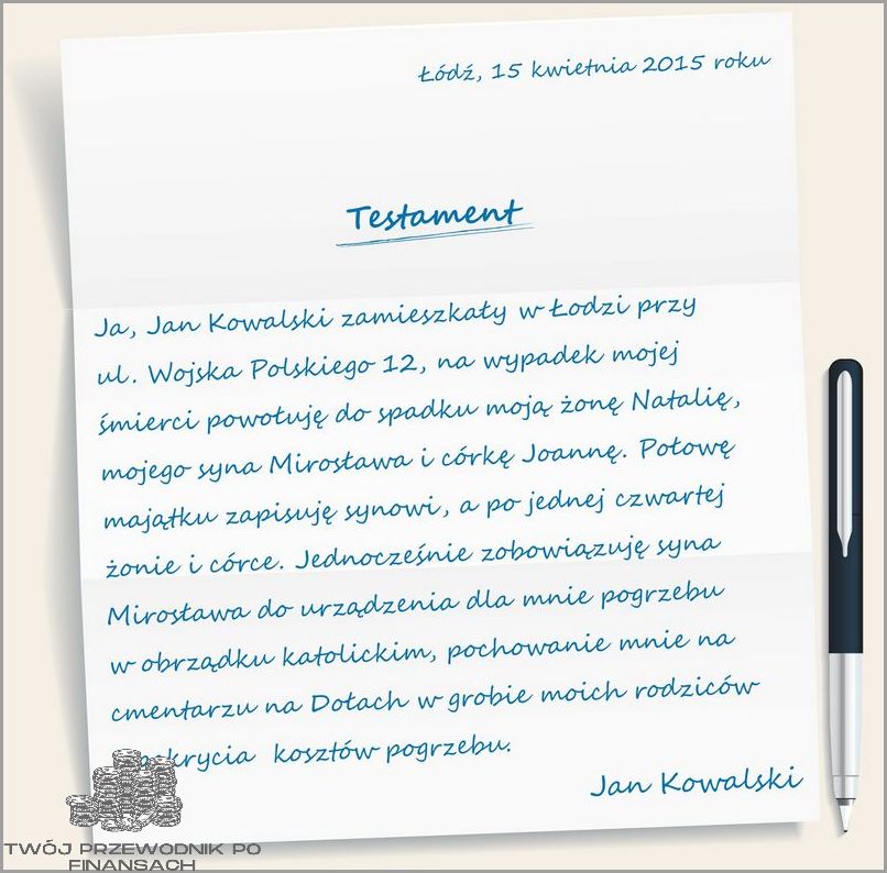 Testament Wzajemny: Test na Życie!