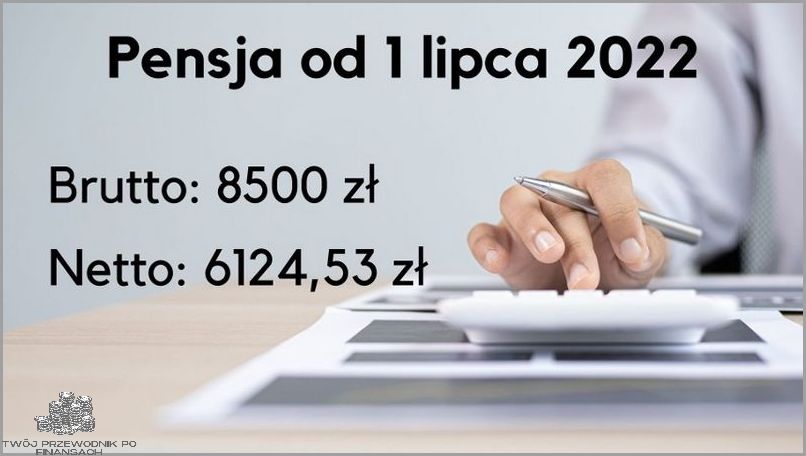 Ile wynosi 8500 brutto netto? Sprawdź!