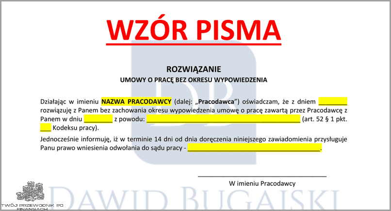 Jak Przeprowadzić Rozwiązanie Umowy O Pracę?