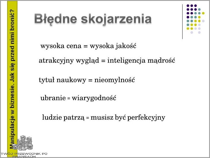Manipulacje w Związku - Przykłady!
