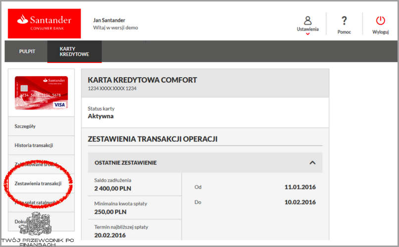 Wyciąg Karty Kredytowej - To Cię Zaskoczy!