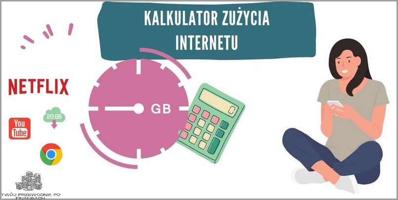 Kalkulator Zużycia Internetu - Sprawdź Ile Go Masz!