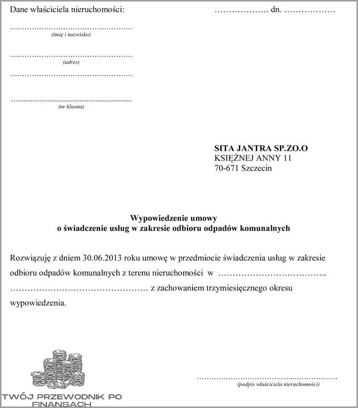 Wzór Wypowiedzenia Umowy z Polskim Prądem i Gazem!
