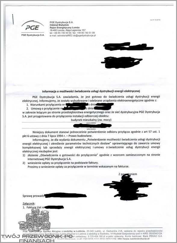 Zwiększenie Mocy Przyłączeniowej PGE - Przegap to!