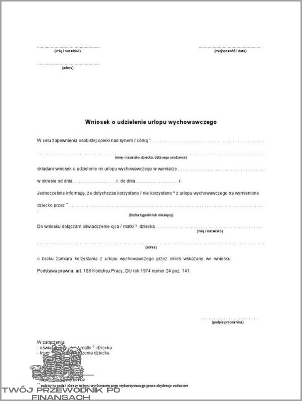 Odmowa Wniosku O Urlop Wychowawczy? Sprawdź, Na Co Masz Prawo!